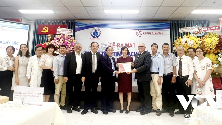 Children's HeartLink recognises first Vietnamese pediatric cardiology centre